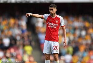 Jorginho gives clear Manchester City message to Arsenal teammates amid shocking Erling Haaland truth