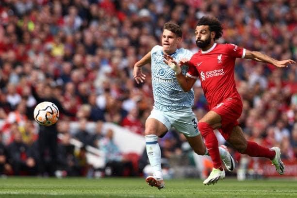 Liverpool vs Bournemouth update – score, Salah and Diaz goals, Mac Allister red card, commentary stream