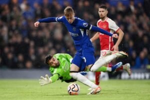 Chelsea vs Arsenal Highlights – Spectacular comeback goals from Rice and Trossard break Blues hearts