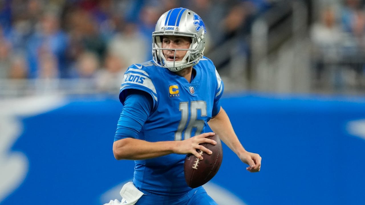 Detroit Lions quarterback Jared Goff